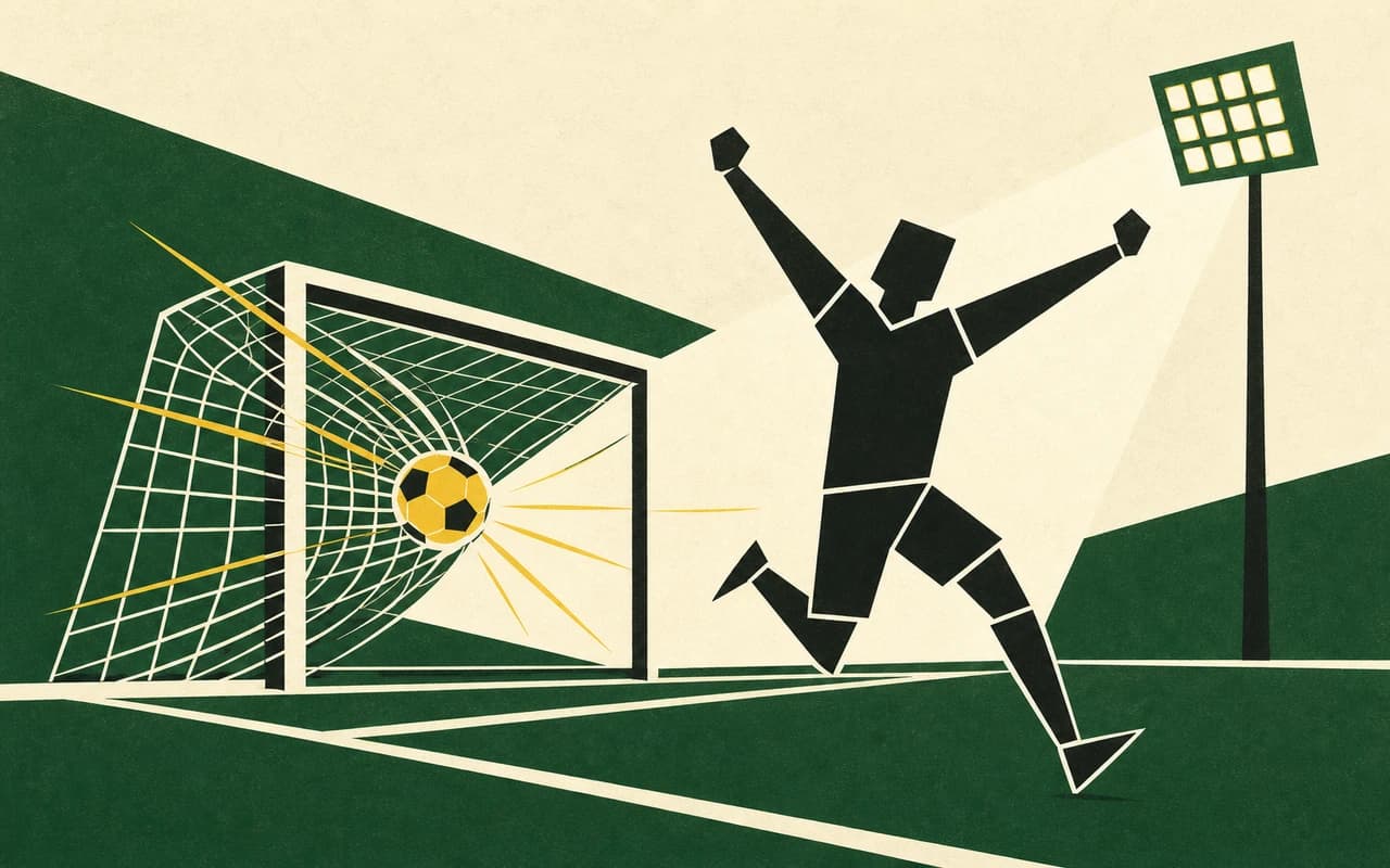Gols · a bola morrendo no fundo da rede